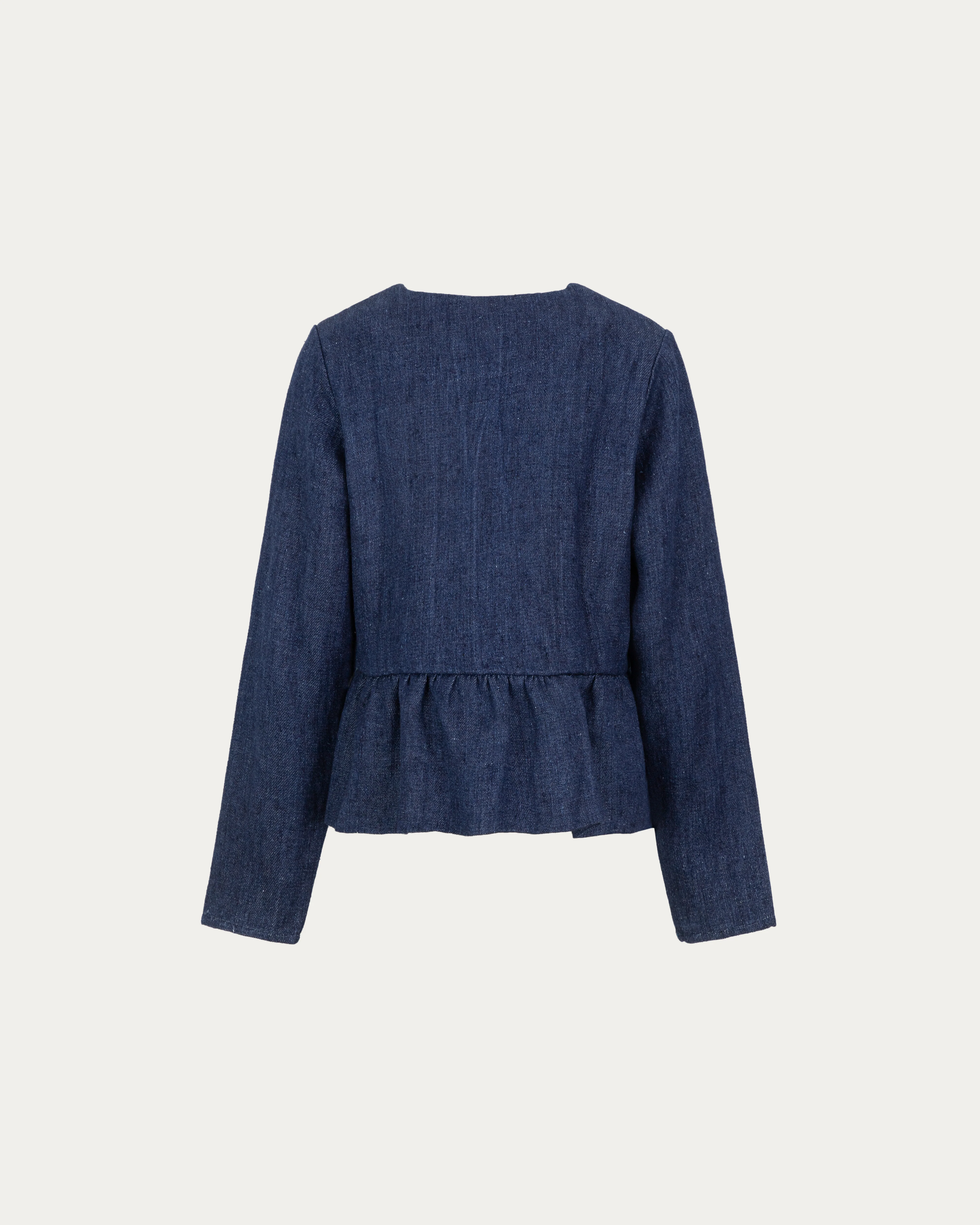 Denim Atelier Peplum Jacket - Image 8