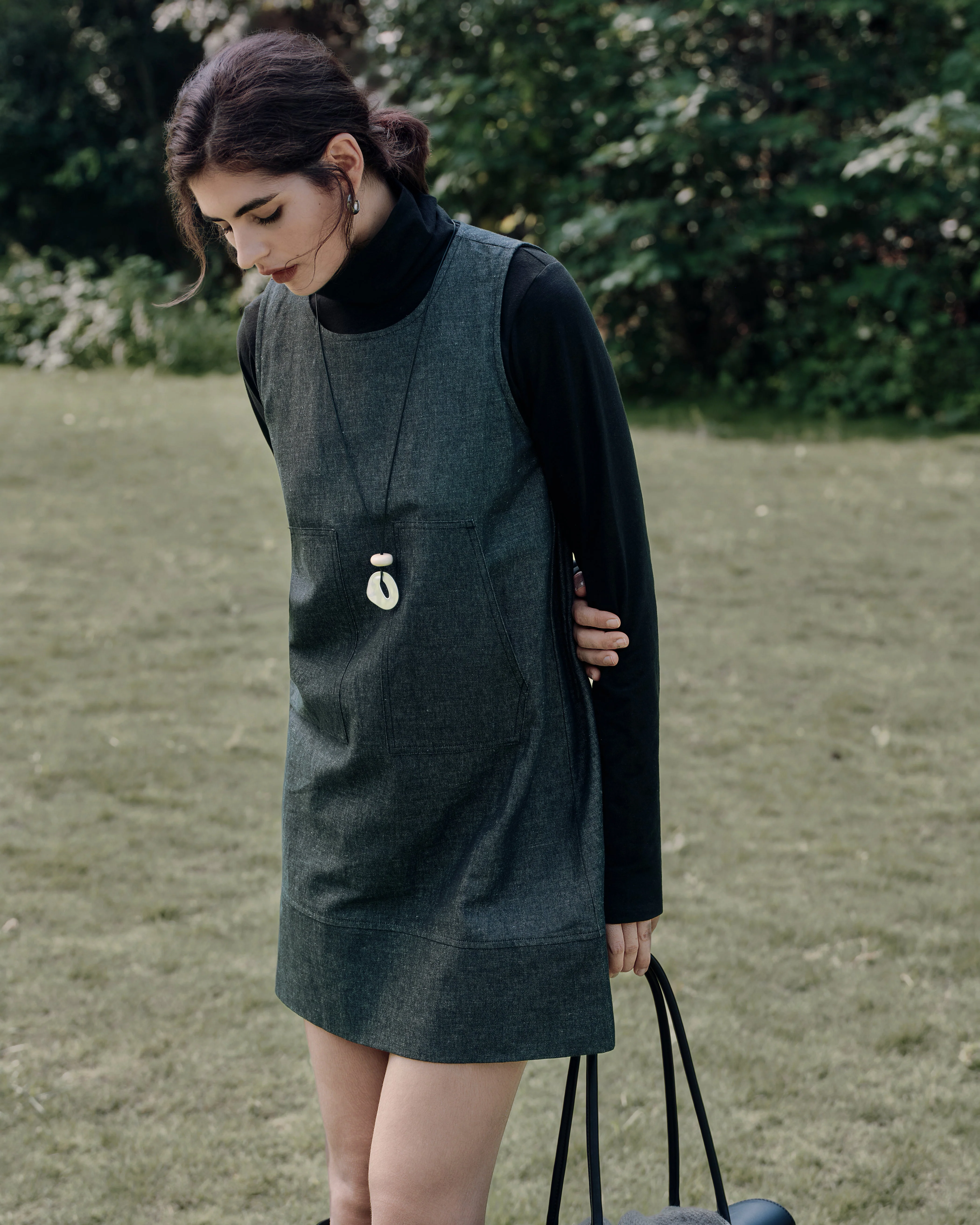 Denim Atelier Shift Dress - Image 4