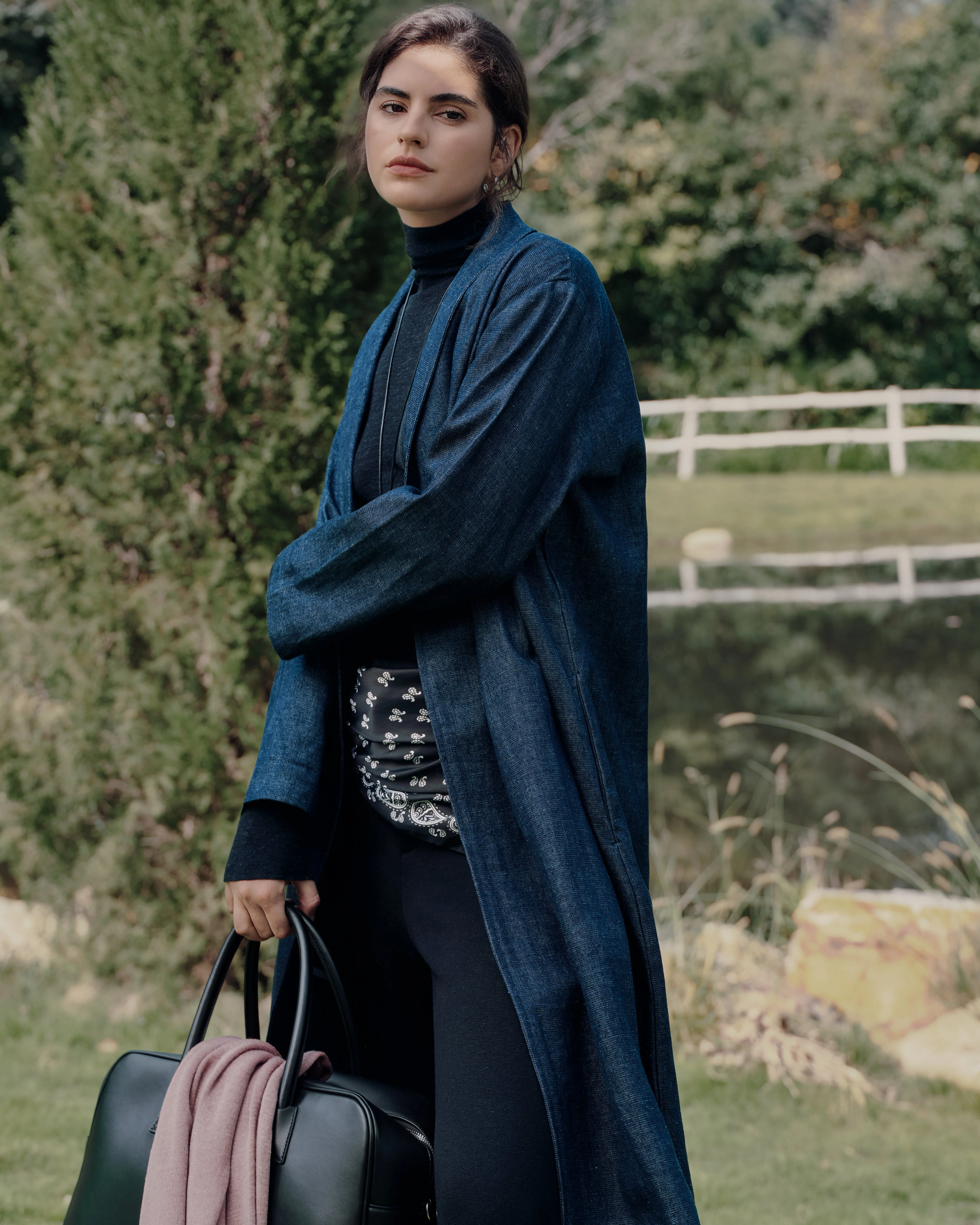 Denim Atelier Trench Coat - Image 3