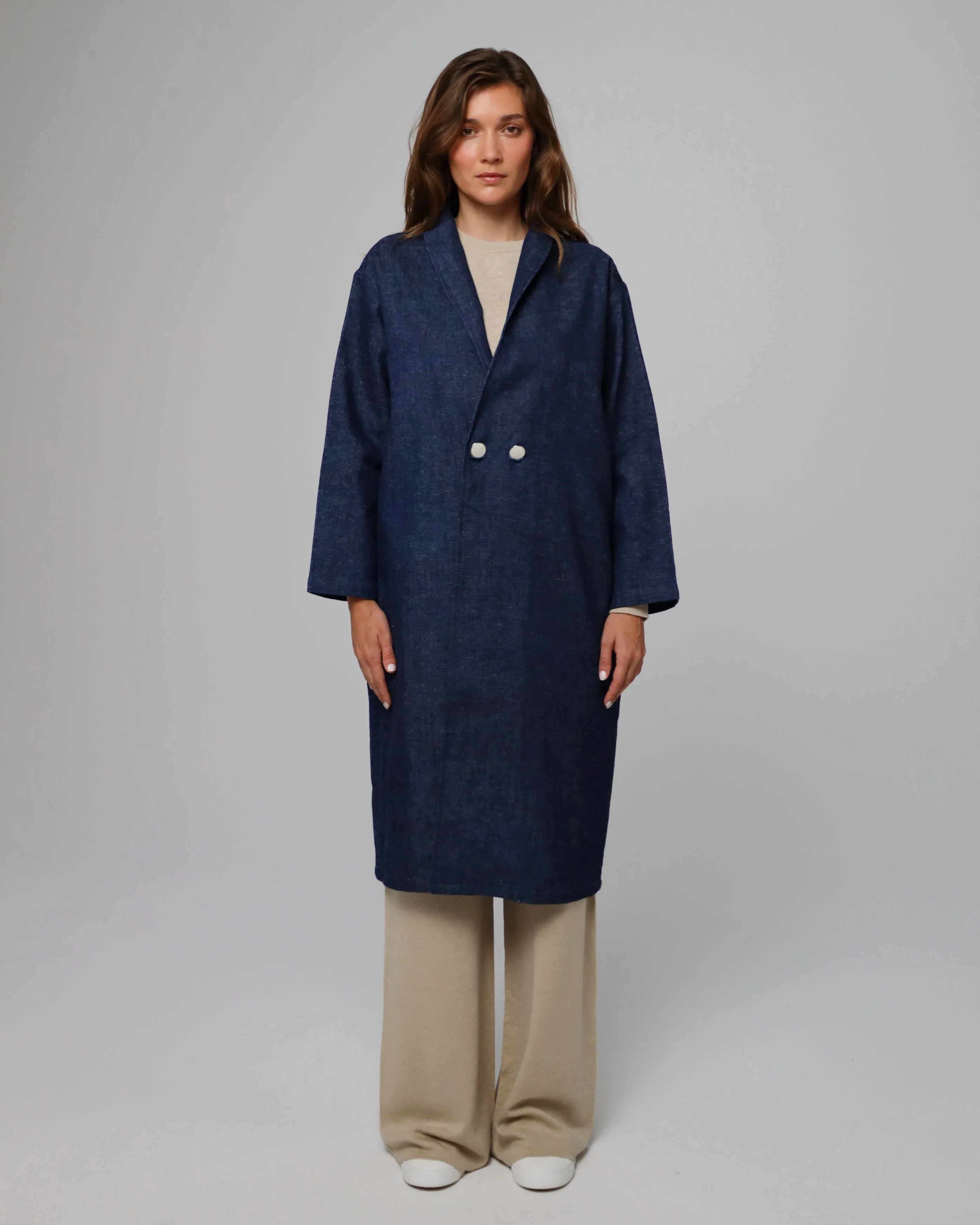 Denim Atelier Trench Coat - Image 5