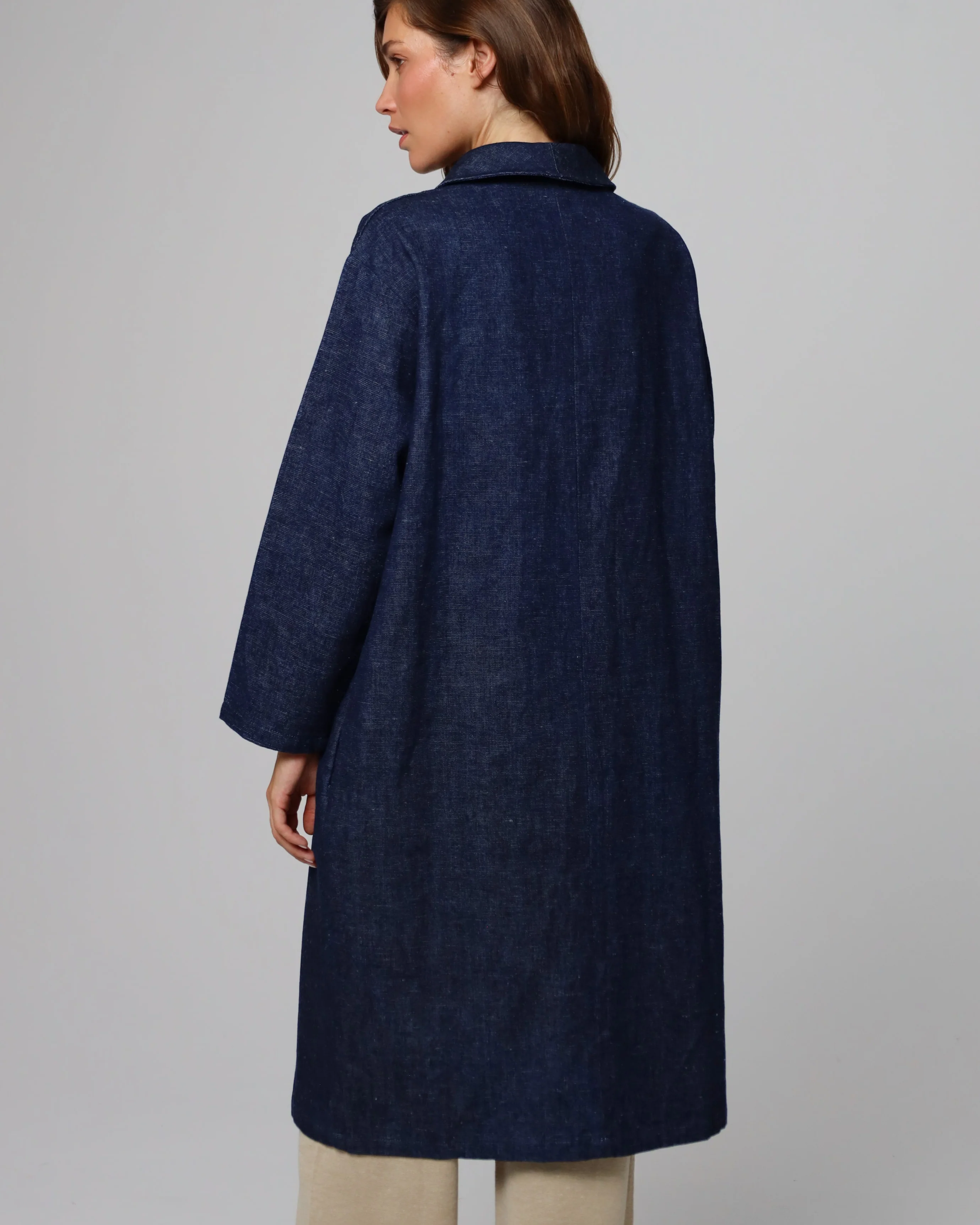Denim Atelier Trench Coat - Image 6