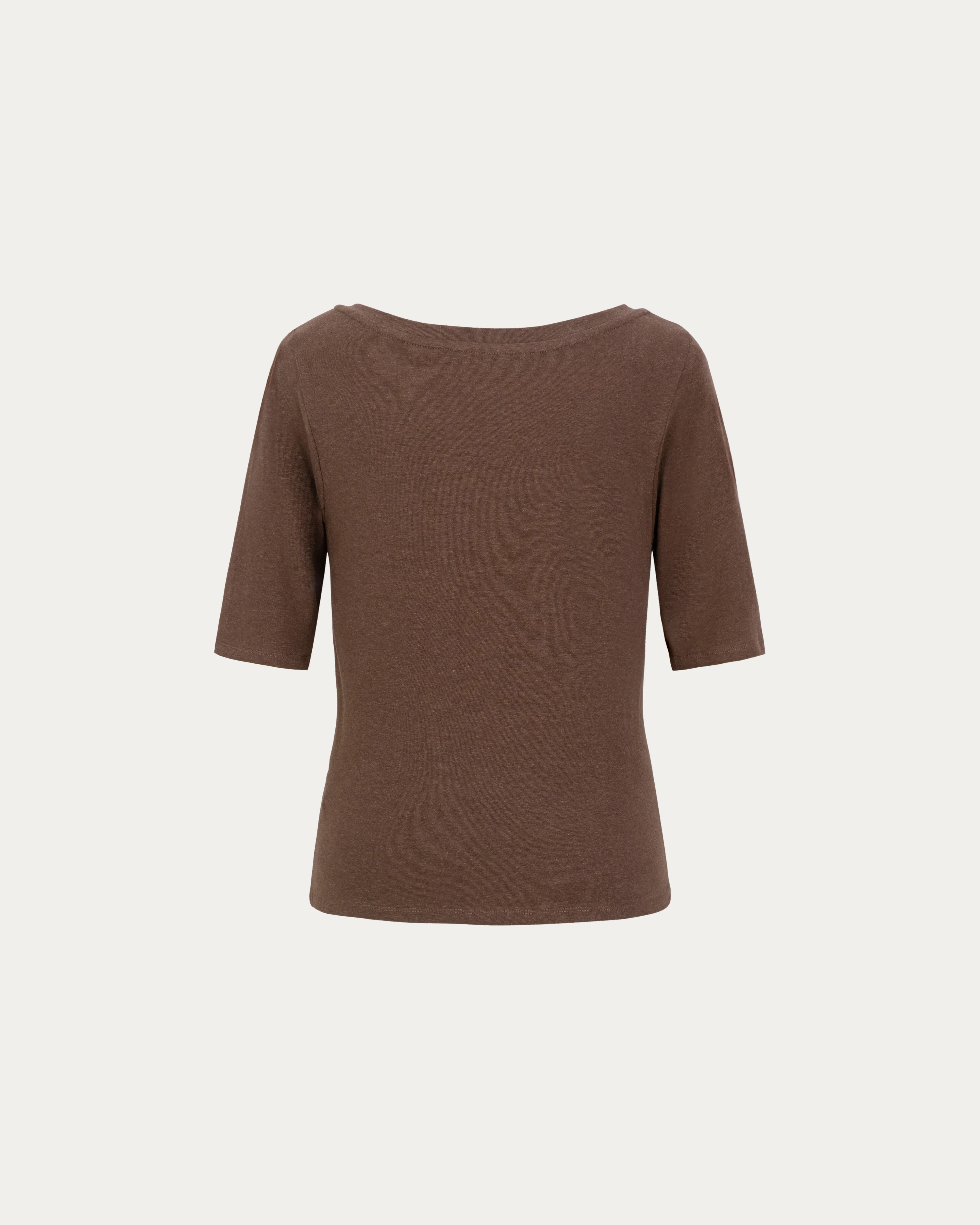 Hemp Essentials Asymmetrical Neckline Tee - Image 6