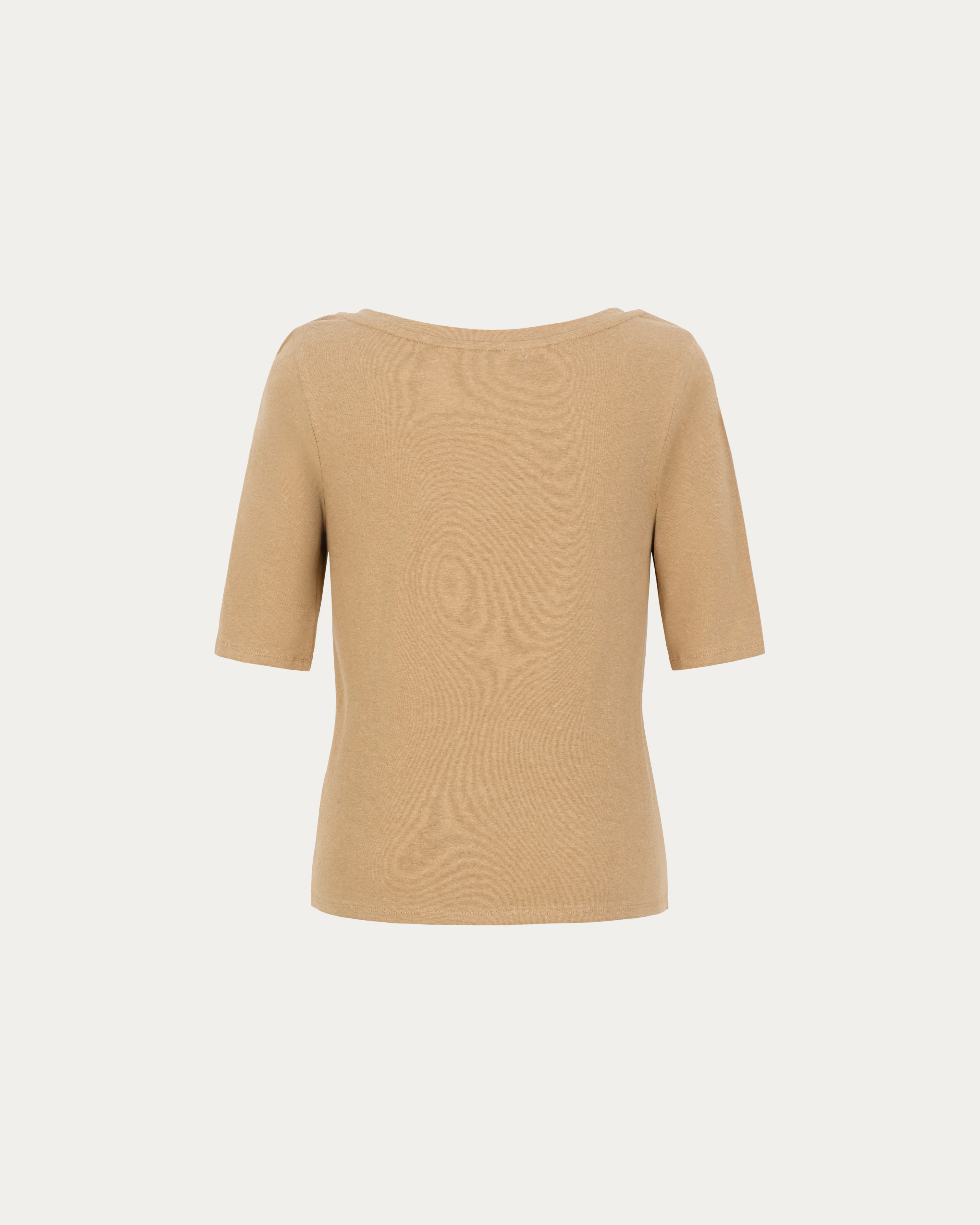 Hemp Essentials Asymmetrical Neckline Tee - Image 5