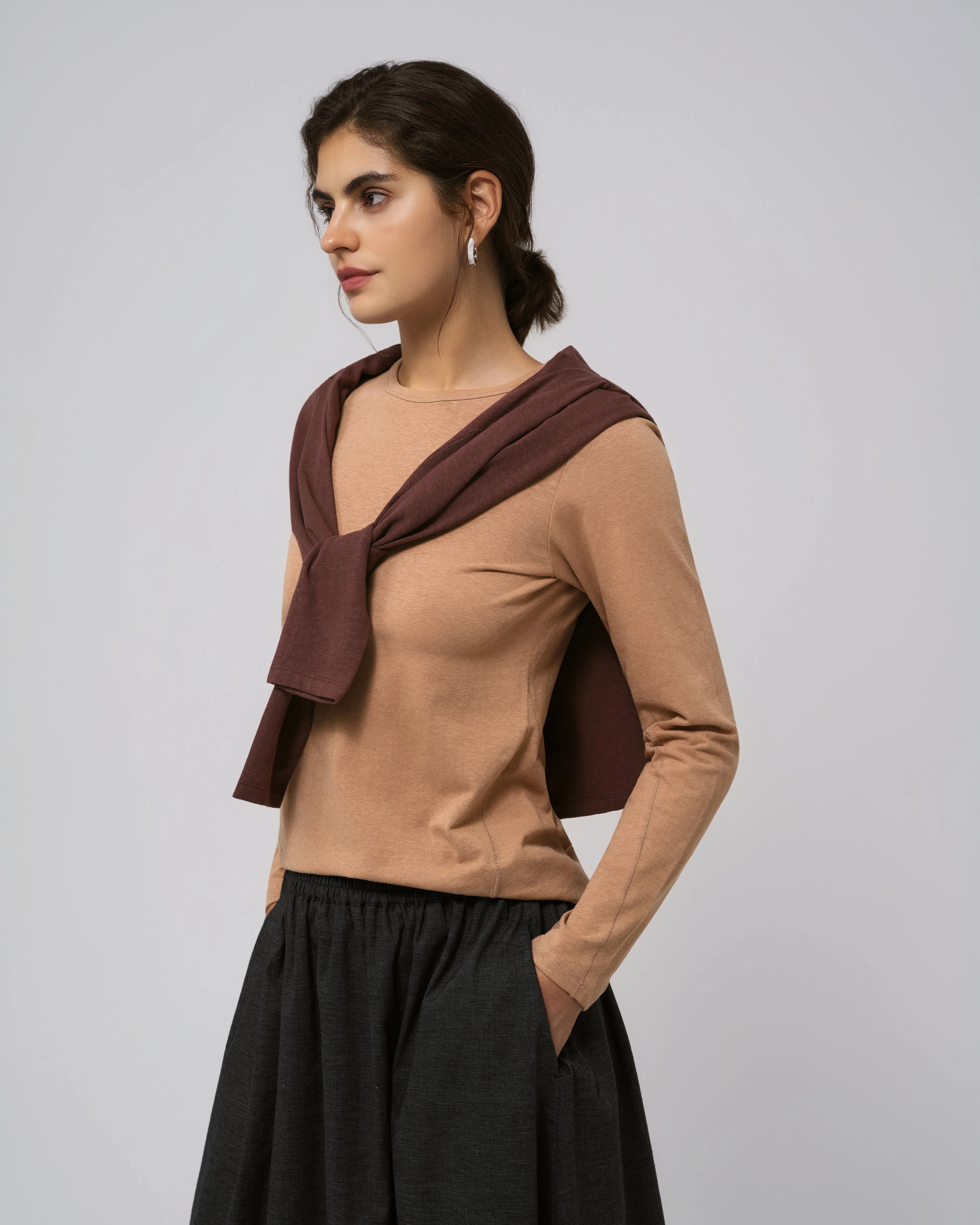 Hemp Essentials Long Sleeve Tee - Image 4