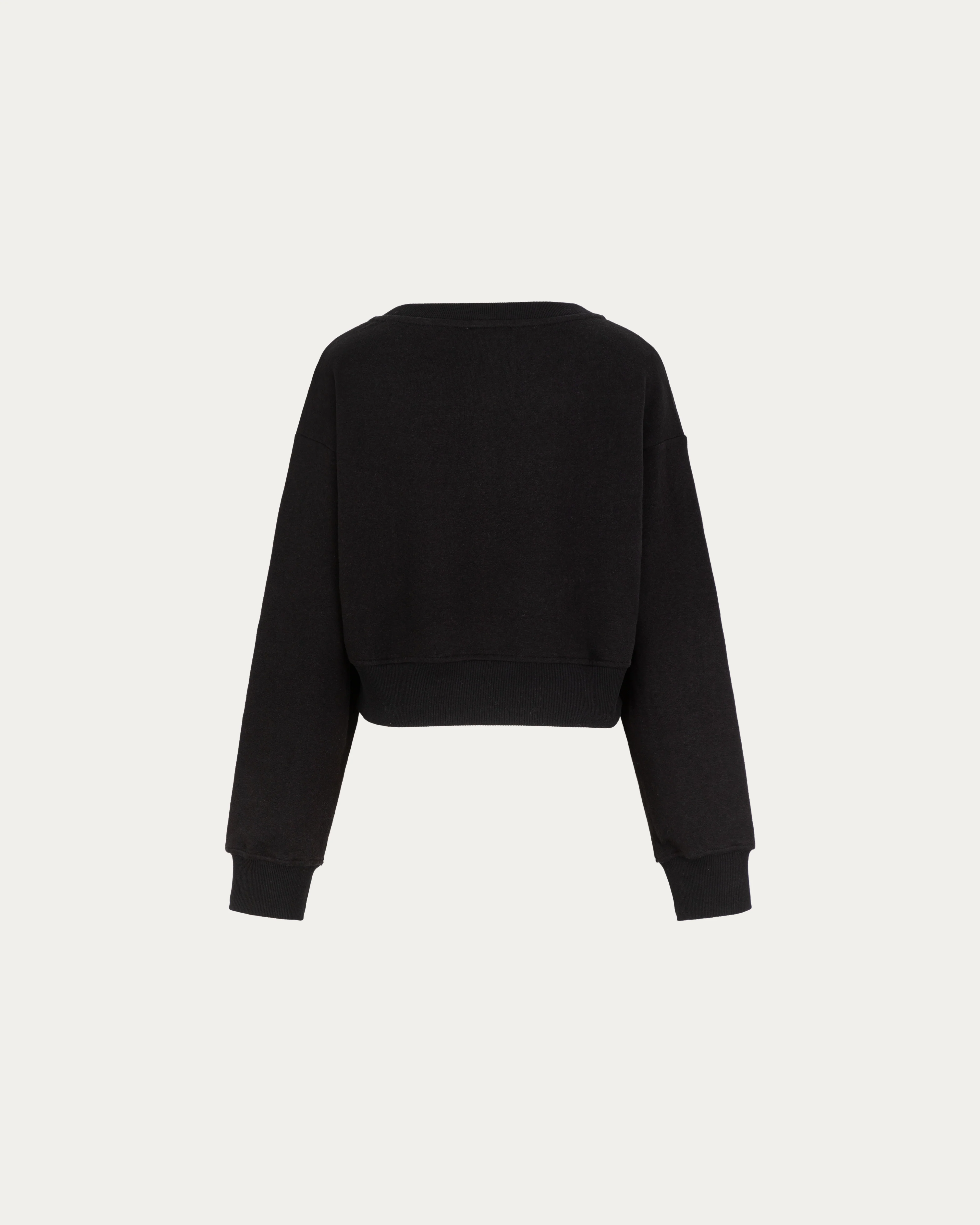 Hemp Essentials Fleece Cropped Sweater - Image 7