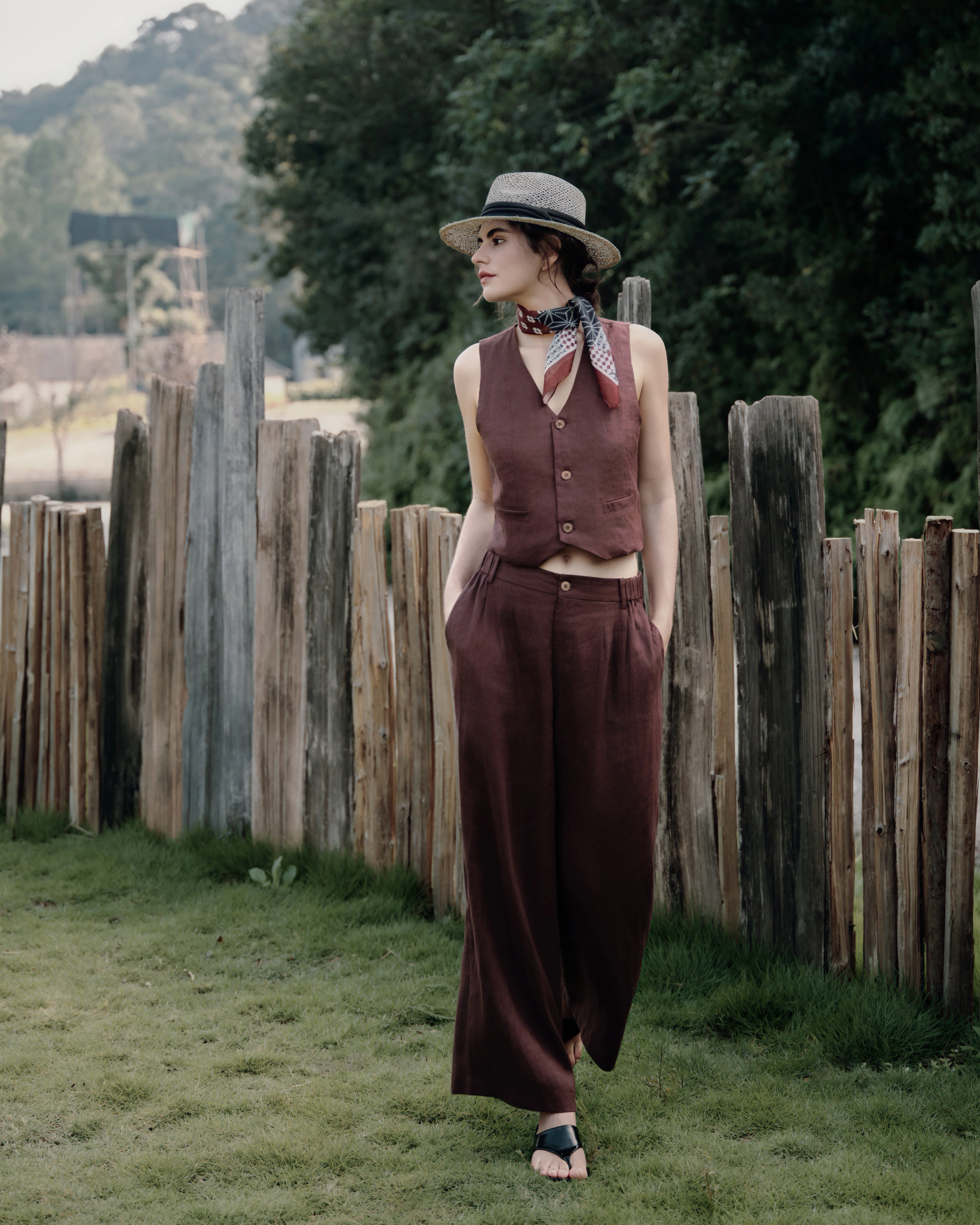 Juana Hemp High Rise Pants - Image 3