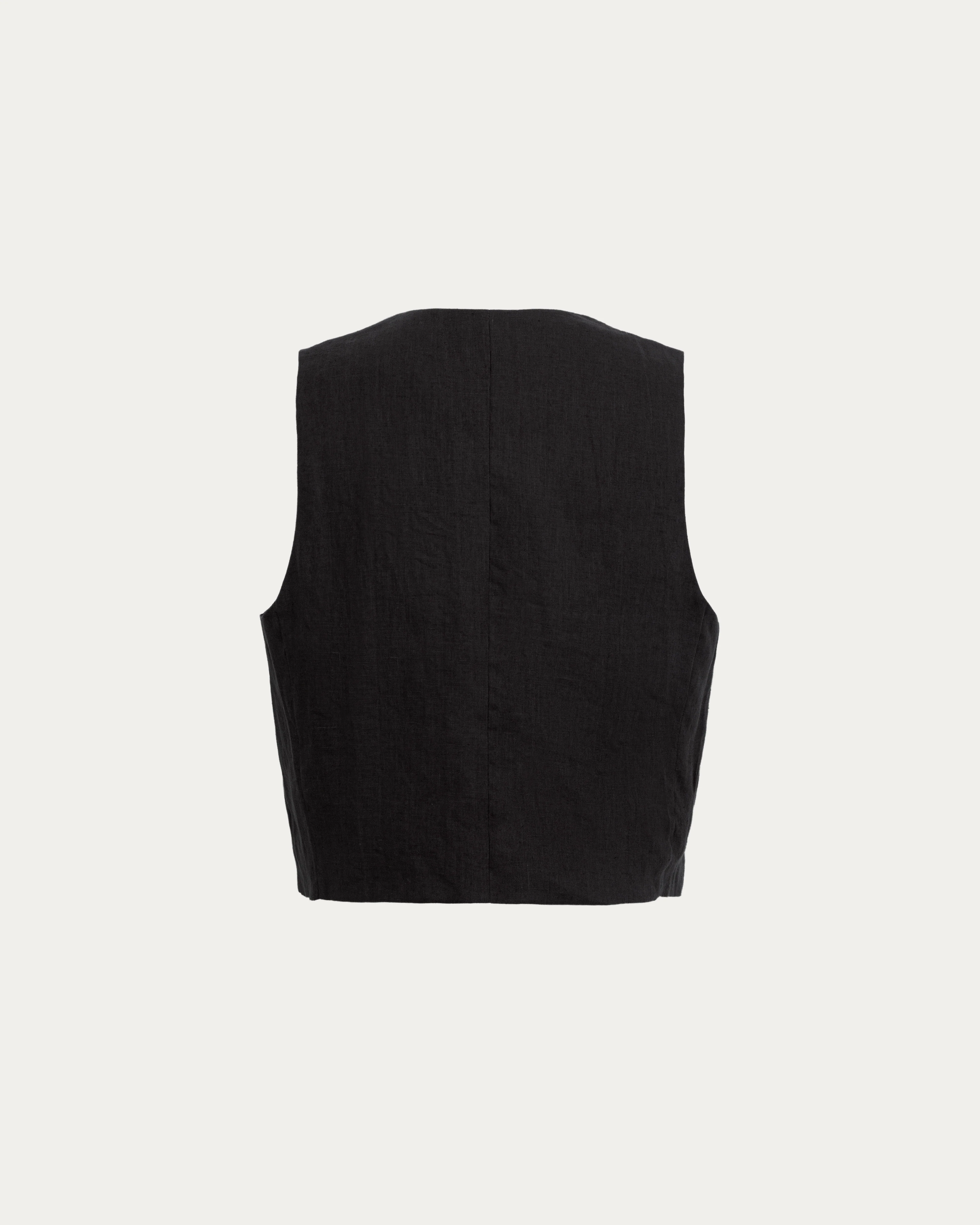 Juana Hemp Tailored Vest - Image 6