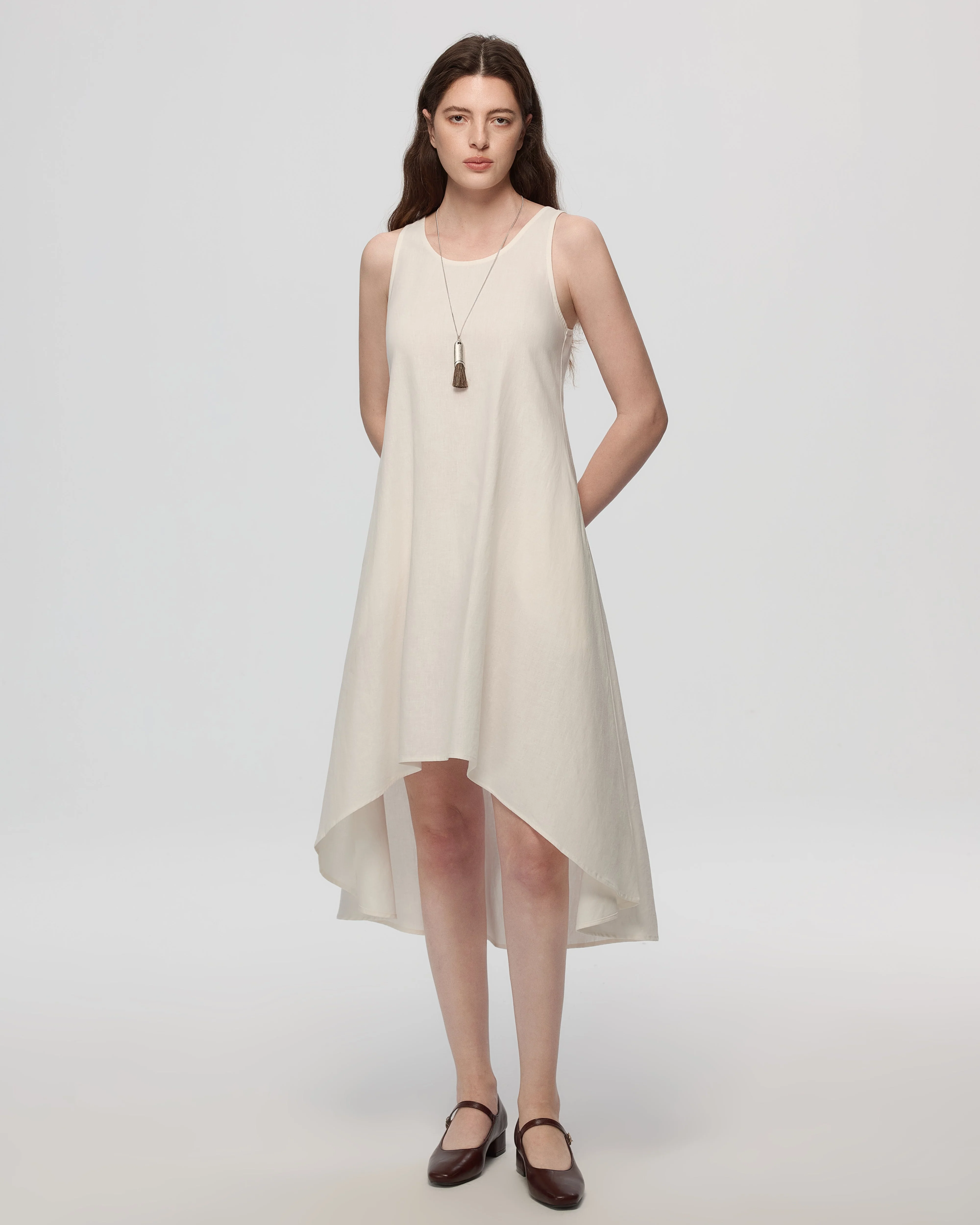 Juana Hemp High Low Dress - Image 3