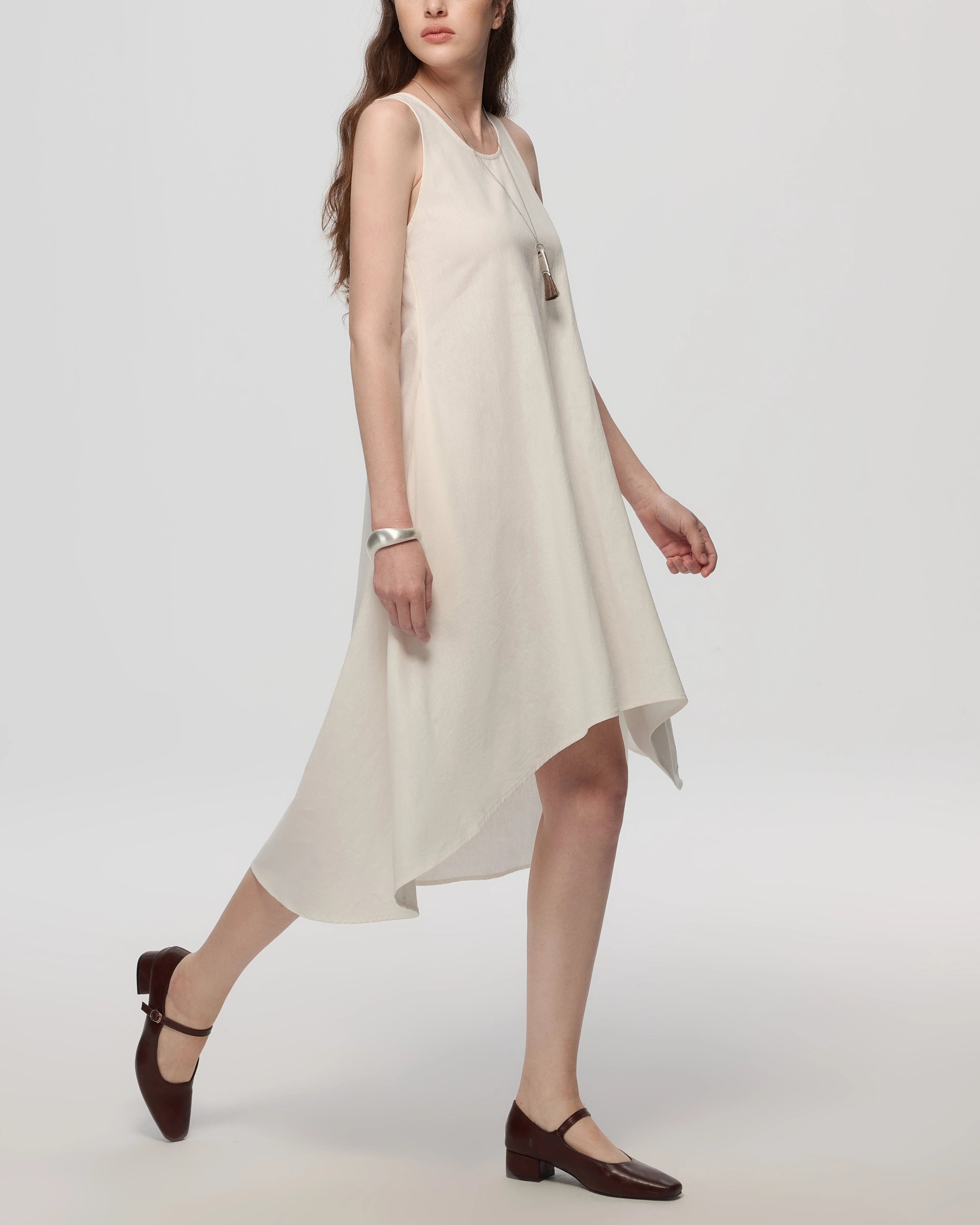 Juana Hemp High Low Dress - Image 4