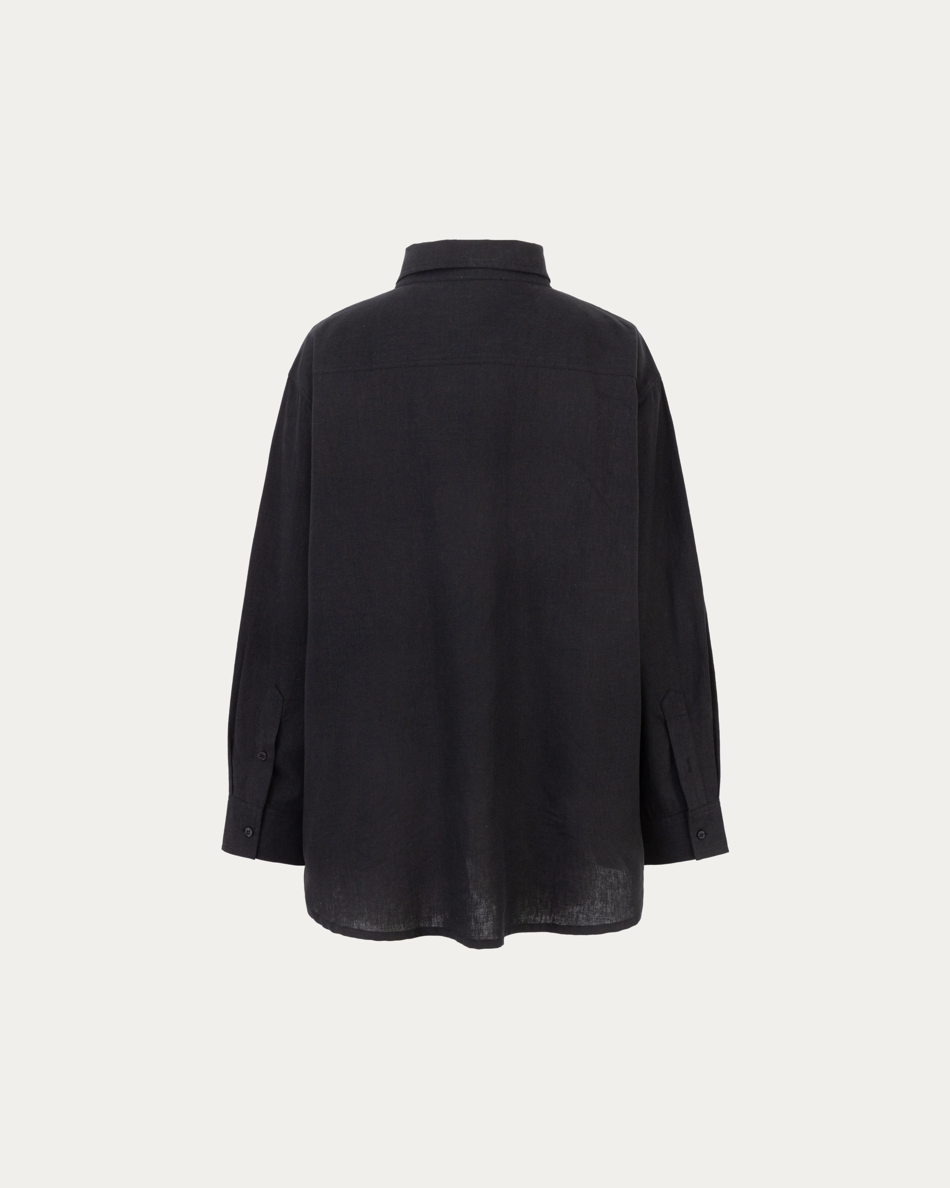 Lyricist Natural Oversized Shirt - Image 8