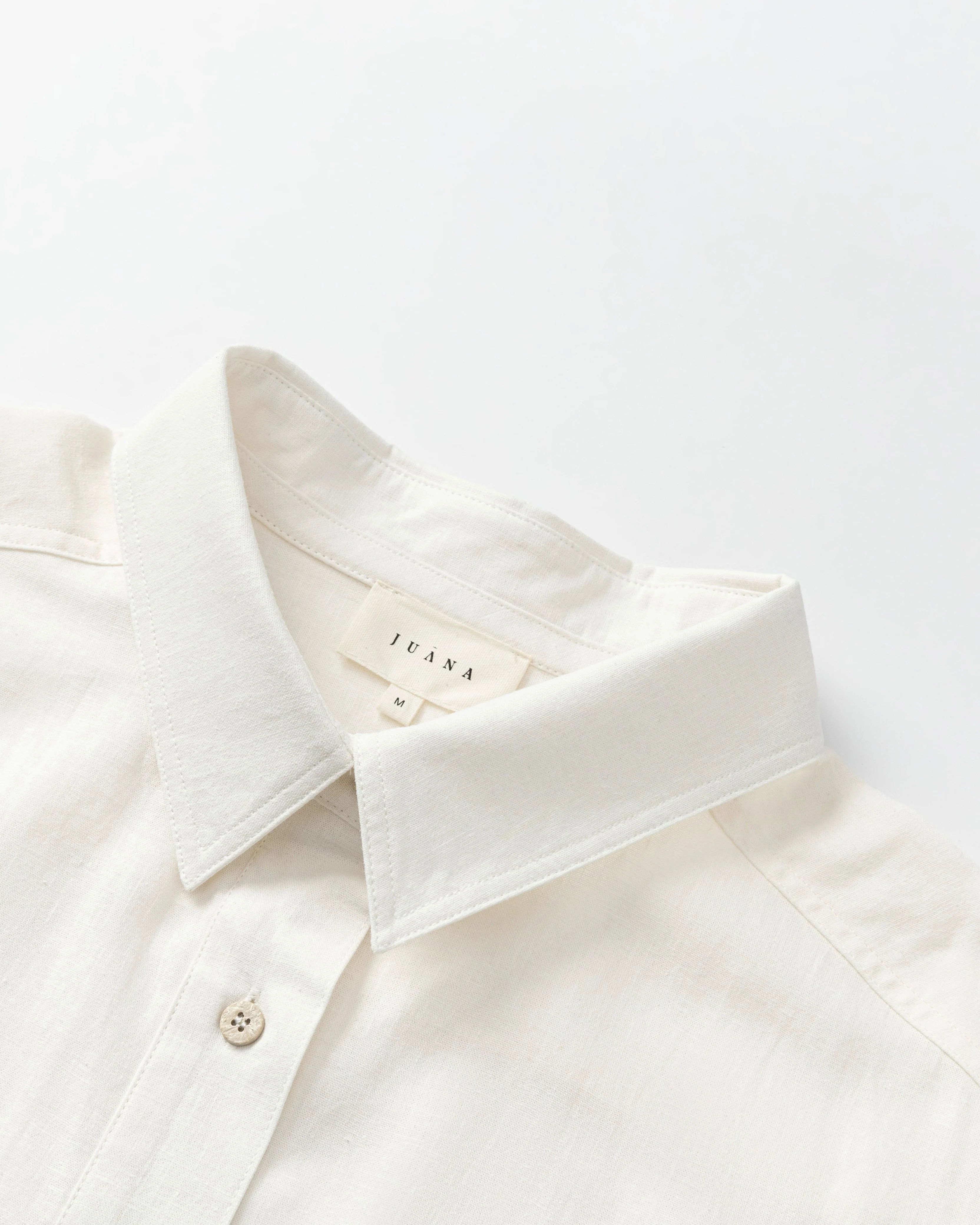 Lyricist Natural Oversized Shirt - Image 7