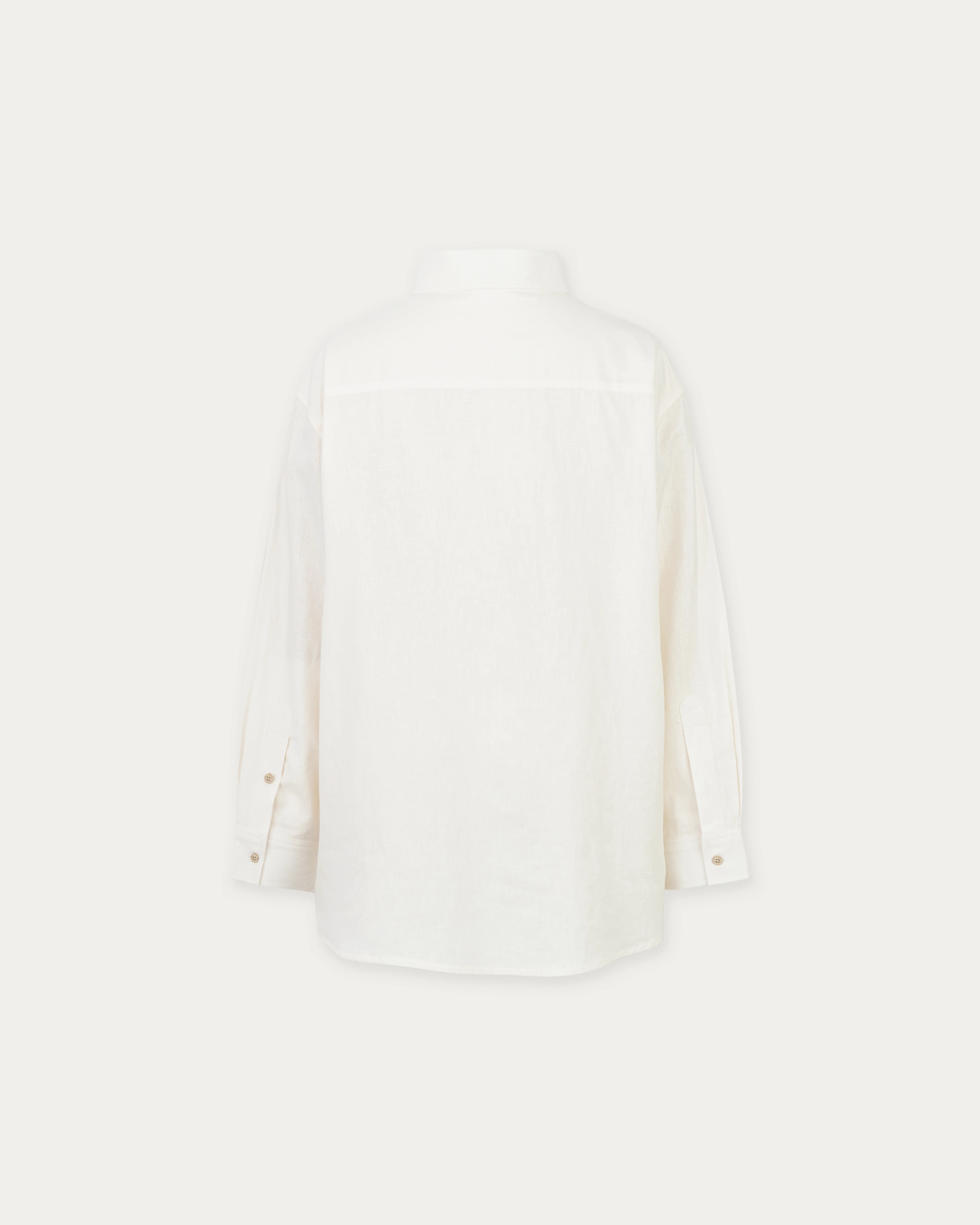 Lyricist Natural Oversized Shirt - Image 8