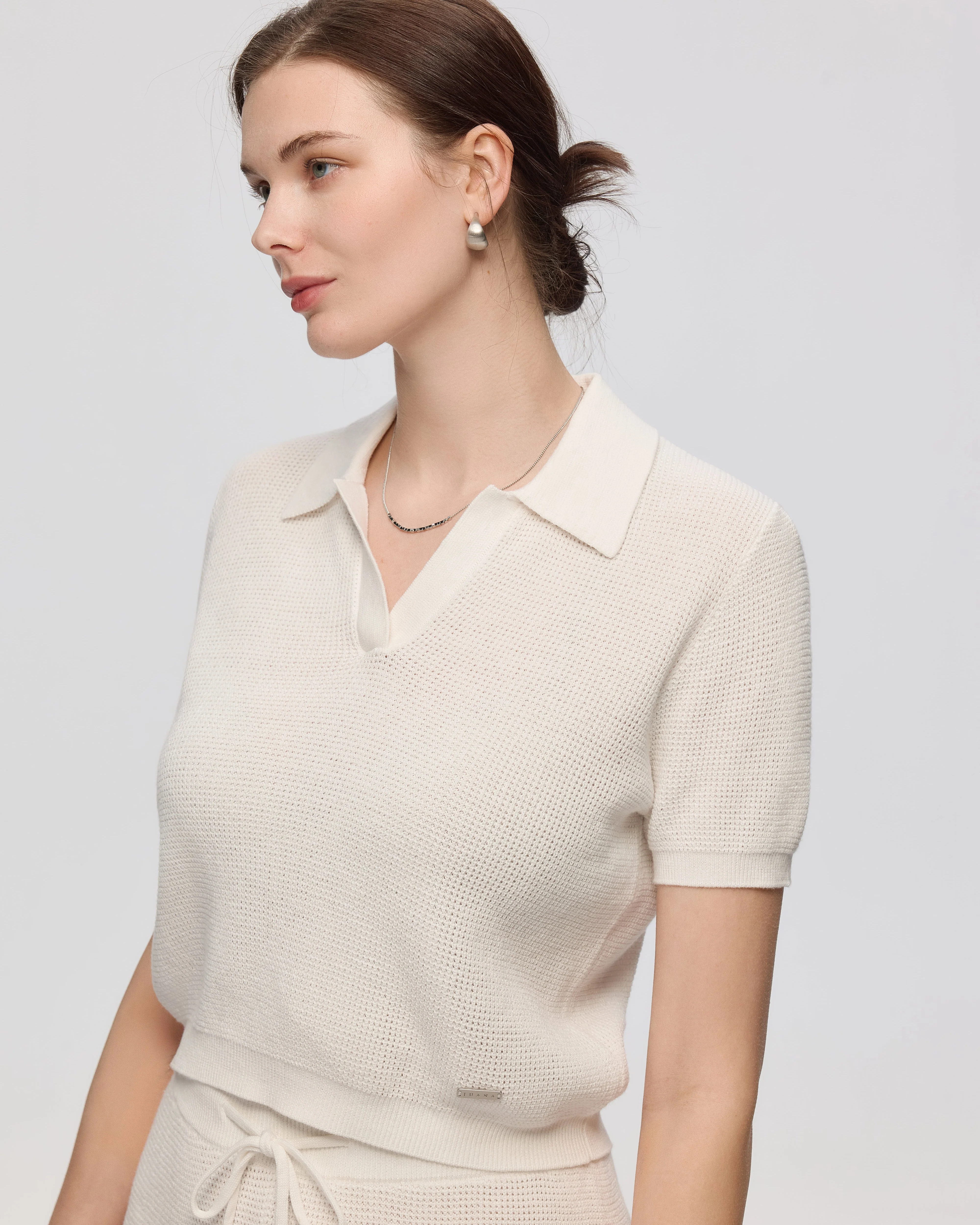 Noa Open Knit Top - Image 3