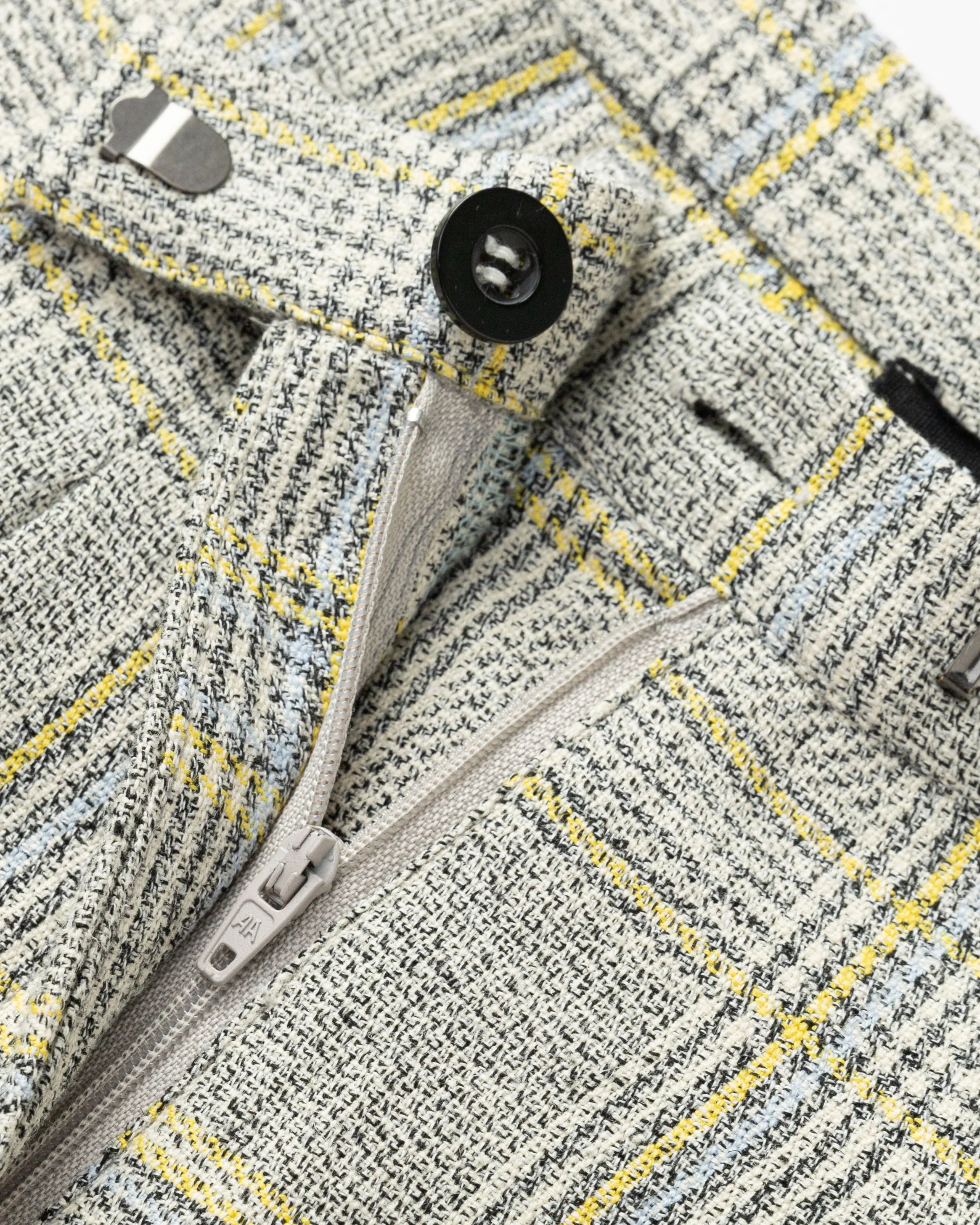 Plaid Theory High Rise Trousers - Image 5